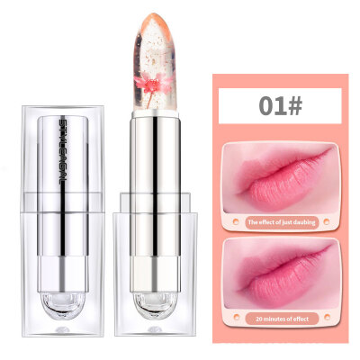 

Lipsticks Magic Jelly Flower Color Changing Lipstick Makeup Moisturizer Lipstick Lip Gloss