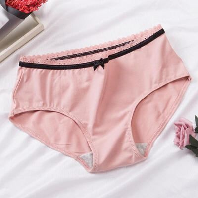 

Seamless Briefs Panties For Women Girl Middle Waist Student Underwear Large Size Breathable Ladies Lingerie