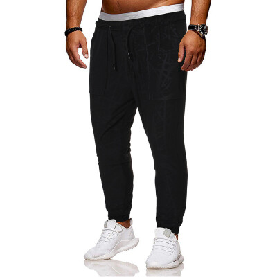 

Gobestart Summer Fashion Mens Tracksuit Slim Fit Casual Sport Sweat Pants Trousers