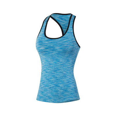 

Women Fitness Quick Dry Shirt Elastic Breathable Fitness Shirt Vest