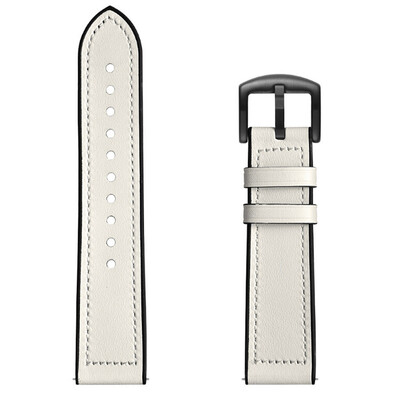 

〖Follure〗22mm SiliconLeather Adjustable Replacement Strap For Samsung Galaxy Watch 46mm