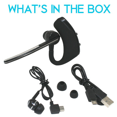 

Bluetooth Headset V8 Business Earphone Handsfree With Microphone Wireless Bluetooth 41 Headphone For iPhone Xr Xiaomi 9 Samsung