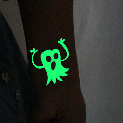 

〖Follure〗Waterproof Luminous Party Dance Halloween Tattoo Stickers A