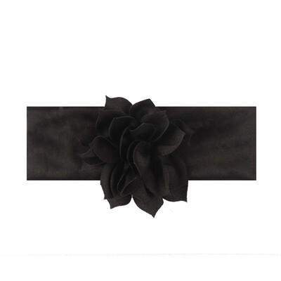 

12 colors Baby Girl Turban Floral Headband Newborn Baby Girl Headbands Elastic Kids Toddler Hair Band