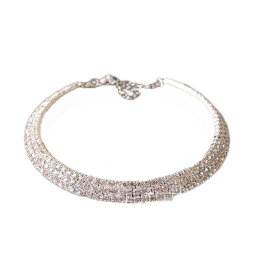 

New Charming Crystal Rhinestone Collar Necklace Necklaces Wedding Birthday Jewelry