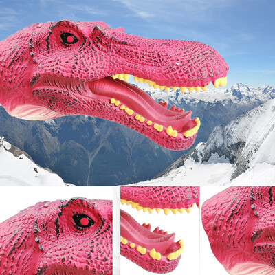 

YIWULADinosaur Hand Puppets Role Play Realistic Spinosaurus Head Gloves Soft Toy