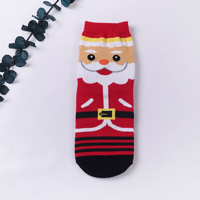 

Tailored Adult Women Men Cute Love Santa Claus Elk Snowman Christmas Socks