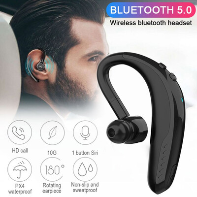 

D1 Business Wireless Bluetooth Headset 50 Quick Charge Single Side Hanging Ear Type Universal