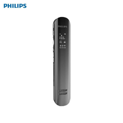 

PHILIPS VTR5200 Digital Voice Recorder 8GB USB PCM Audio Sound Recorder Dictaphone MP3 Player Voice-Activated FM Radio for Lectu