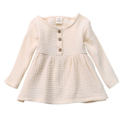 

Sweet Kids Clothes Cotton Shirt Princess Tops Baby Girls Boys Coat New Summer Spring Autumn