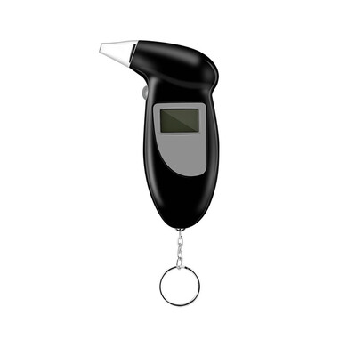 

Professional Grade Breath Alcohol Tester Portable Digital Breathalyzer Key Chain Alcohol Detector