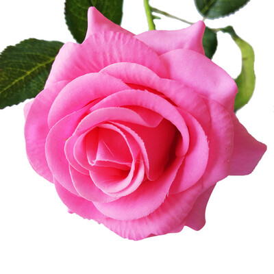 

Siaonvr 1PCS Artificial Rose Fake Silk Flower Leaf Bridal Home Wedding Party Decor