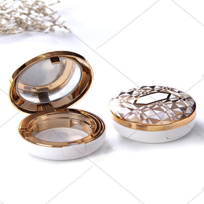 

Empty Air Cushion Loose Powder Puff Box BB Cream Container With Mirror Cosmetic Accessory Makeup Tool