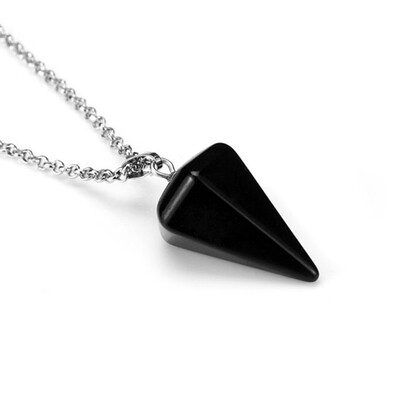 

13 Types Natural Gemstone Crystal Quartz Healing Diy Pendant Necklace Mineral Decoration Gift Unique
