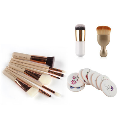 

New Professional Style Contour Foundation Brush Shape Cream Makeup Brushes Loose Powder Brush Multifunctional Make Up Brushes
