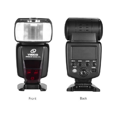 

VISICO Camera Flash Speedlite TTL Speedlight Built-in 24G Wireless Trigger System 18000s High-Speed Sync with LCD Display Hot Sh