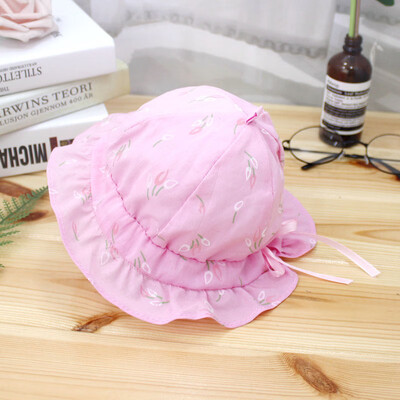 

New Cute Summer Mesh Baby Boy Girl Cartoon Hat Beach Cap Breathable Bucket Sun Cap
