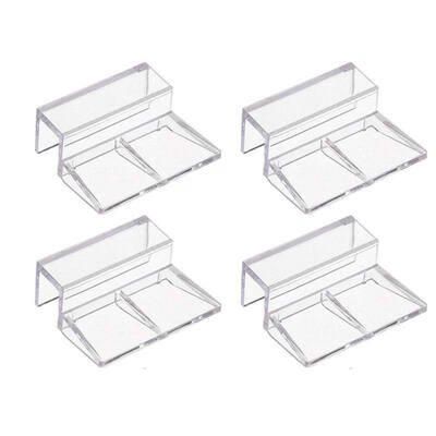 

681012mm Acrylic Aquarium Fish Tank Glass Fixed Cover Clip Clamp Bracket Holder Shelf Lamp Filter Barrel Rack Support supplie