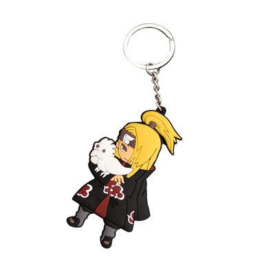 

CAR-TOBBY Anime Keychain Naruto Uchiha Sasuke Keychain Key Ring Kids Hot Gift