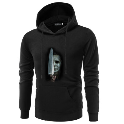 

Men Halloween Hooded Pullover