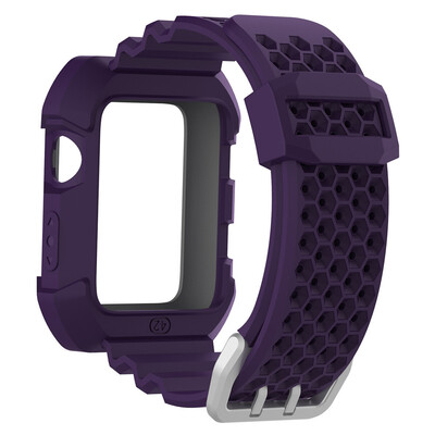 

〖Follure〗Soft Silicone Rubber Watch Band Wrist Strap For Apple Watch Series 1 2 3 42MM