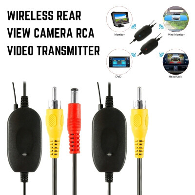 

1 Set 24G Wireless Color Video Transmitter Receiver for Car Rear Backup View Camera