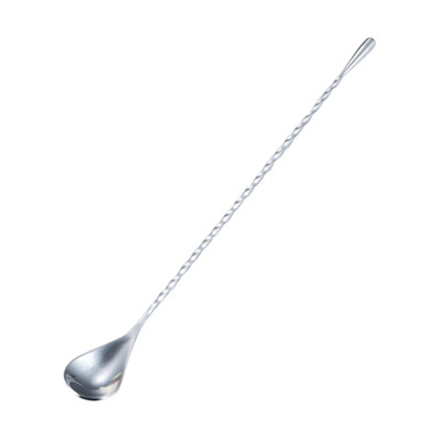 

DIY Mixing Cocktail Spoon Stainless Steel Spiral Pattern Bar Coffee Stirring Spoon Stir Spoons Bar Tool Bartender Tools