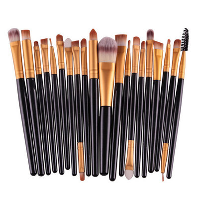

20pcs Eyeshadow Lip Make Up Brushes Set Professional Powder Eyeliner Brush Tool WD3