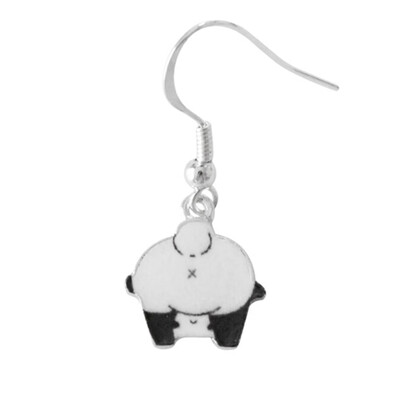

Cute Animal alloy Collare Earrings For Women Earring Fashion Jewelry Playful sticker earrings