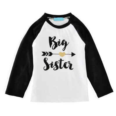 

Autumn Baby Girls Cotton Infants Tops Long-sleeved T-shirts Winter Toddler Casual Letter T Shirt Newborn Clothing Tshirt