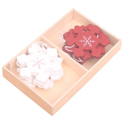 

Tailored Merry christmas diy pendant box wooden mini xmas tree bells decoration