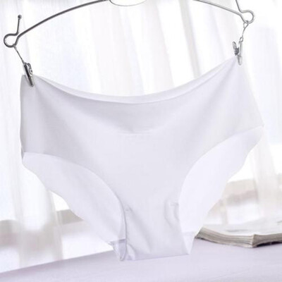 

Women Sexy Solid Invisible Seamless Soft Thongs Lingerie Briefs Hipster Underwear Panties New
