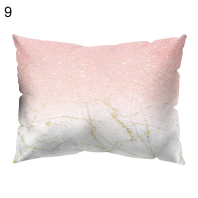 

Fresh Marble Print Pillow Case Cushion Cover Bed Car Cafe Office Decoration