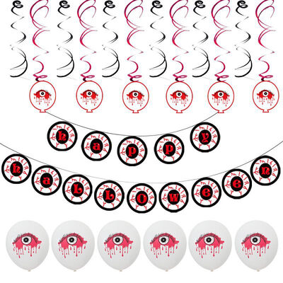 

Balloons Decoration Halloween Latex Balloons Kit Halloween Party Supplies Decoration