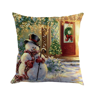 

〖Follure〗Christmas Pillow Cover Pillowcases Decorative Sofa Cushion Cover 45x45cm