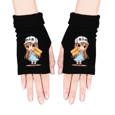 

Japanese Anime Cute Cartoon Knitted Gloves Attack On TitanNarutoMy Hero Academia Soft Warm Cosplay Gloves