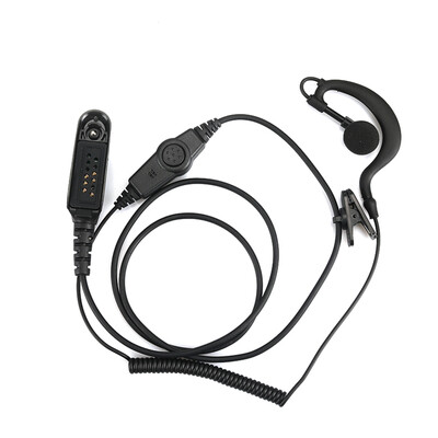 

G Shaped Clip-on Earphones Replacement for Motorola GP380 GP328 GP1280 Radio Walkie Talkie Earpiece