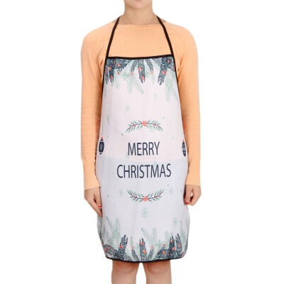 

Tailored Christmas Decoration Waterproof Apron Christmas Dinner Party Apron