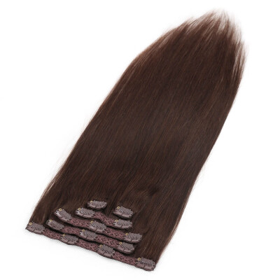 

BHF Hair Remy Clip in Full Head Straight 100 Human Hair Extensions