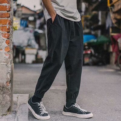 

Gobestart Mens New Fashion Casual Outdoors Solid Work Trousers Multi-pocket Pants
