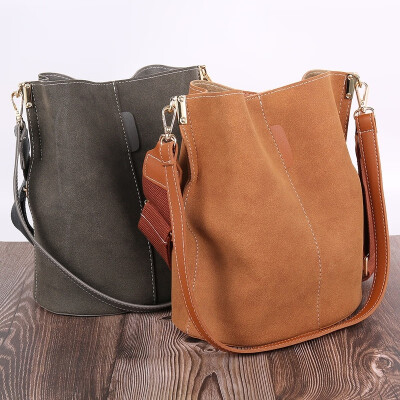 

2020 NEW Fashion Women Handbags Casual Fashion Retro Shoulder Bags Crossbody Bucket Bag