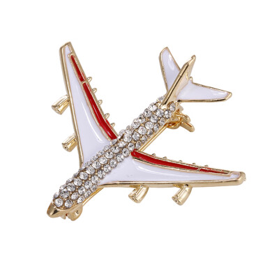 

Brooches Pins Perfect Aircraft Exquisite Plane Brooch Airplane Pins Jewelry