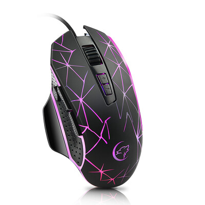 

G816 Gaming Mouse USB Wired Optical Game Mouse 3200 DPI Adjustable 9 Buttons Backlight Mice