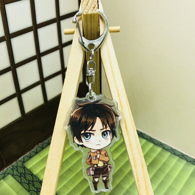 

Anime Extended Products Peripheral Attacking Giants Acrylic Pendant Keychain Attacking Giants Creative Accessories