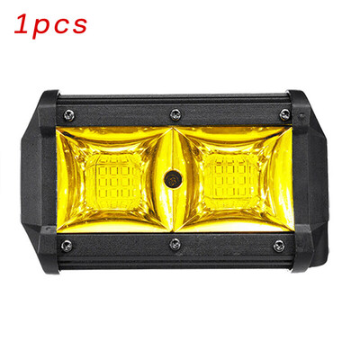 

54W LED Car Work Lights Bar Spot Beam FogDriving Lamp Amber Fit For Offroad SUV