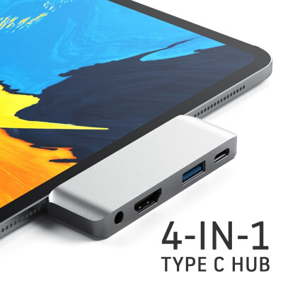 

4K HDMI USB 30 35mm Type-C Hub Adapter PD Charging For MacBook 2018 iPad Pro