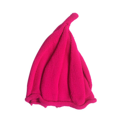 

Baby Boys Girls Woolen Pointy Hats Winter Warm Baby Hats Acrylic Solid Children Winter Fall Caps