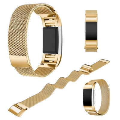 

Mesh Milanese Stainless Steel Bracelet Watch Band For Fitbit Charge 2 Tracker