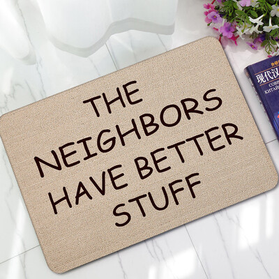 

Toponeto Letter Funny Welcome Home Entrance Floor Rug Non-slip Doormat Outdoor Mat