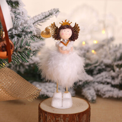 

Christmas Gift Xmas Tree Hanging Pendant Angel Doll Ornament Home Table Decor